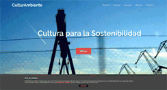 Desktop Screenshot of culturambiente.es
